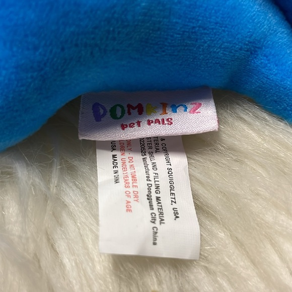 Pomkinz Dinosaur ๐ฆ ๐ฆ Pet Pals Set of 5 Stuffed Animals Rainbow Bag. - Picture 10 of 16